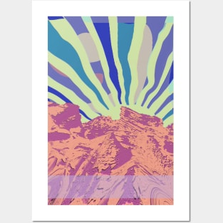 Red Rocks Posters and Art